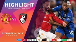 ไฮไลท์ฟุตบอล แมนฯ ยูไนเต็ด 4-4 บอร์นมัธ